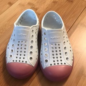 Used Native Shoes w/ Glow in the Dark Soles